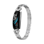 New Stainless Steel Smart Watch IP67 Waterproof Heart Rate Monitor Bracelet Smartwatch For Android iPhone - RAPBLUE