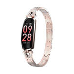 New Stainless Steel Smart Watch IP67 Waterproof Heart Rate Monitor Bracelet Smartwatch For Android iPhone - RAPBLUE