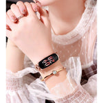 New Stainless Steel Smart Watch IP67 Waterproof Heart Rate Monitor Bracelet Smartwatch For Android iPhone - RAPBLUE