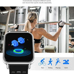 New IP67 Waterproof Slim Smart Watch Heart Rate Blood Pressure Oxygen Monitor Fitness Tracker For iOS Android - RAPBLUE