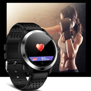 New Waterproof Fitness Bracelet Smartwatch Blood Pressure Heart Rate Monitor Pedometer For iPhone Android - RAPBLUE