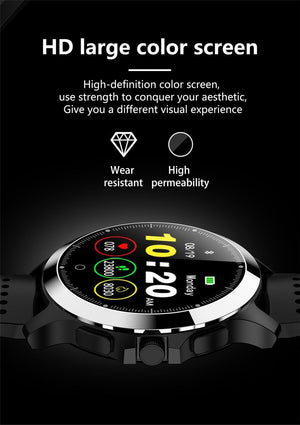 New Waterproof Fitness Bracelet Smartwatch Blood Pressure Heart Rate Monitor Pedometer For iPhone Android - RAPBLUE