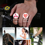 New Waterproof Fitness Bracelet Smartwatch Blood Pressure Heart Rate Monitor Pedometer For iPhone Android - RAPBLUE