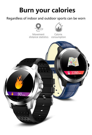 New Waterproof Fitness Bracelet Smartwatch Blood Pressure Heart Rate Monitor Pedometer For iPhone Android - RAPBLUE