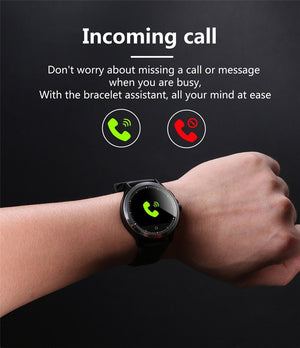 New Waterproof Fitness Bracelet Smartwatch Blood Pressure Heart Rate Monitor Pedometer For iPhone Android - RAPBLUE