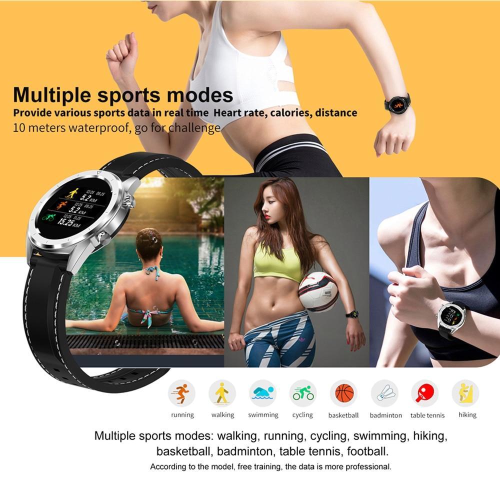 New IP68 Waterproof Smart Watch Heart Rate Monitor Fitness Tracker Wristband For iPhone Android - RAPBLUE
