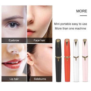 Mini Electric Hair Trimmer Pen for Flawless Brows with built-in light - RAPBLUE