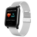 New IP67 Waterproof Smart Watch Heart Rate Blood Pressure Oxygen Sleep Smart Bracelet Fitness Tracker For iOS Android - RAPBLUE