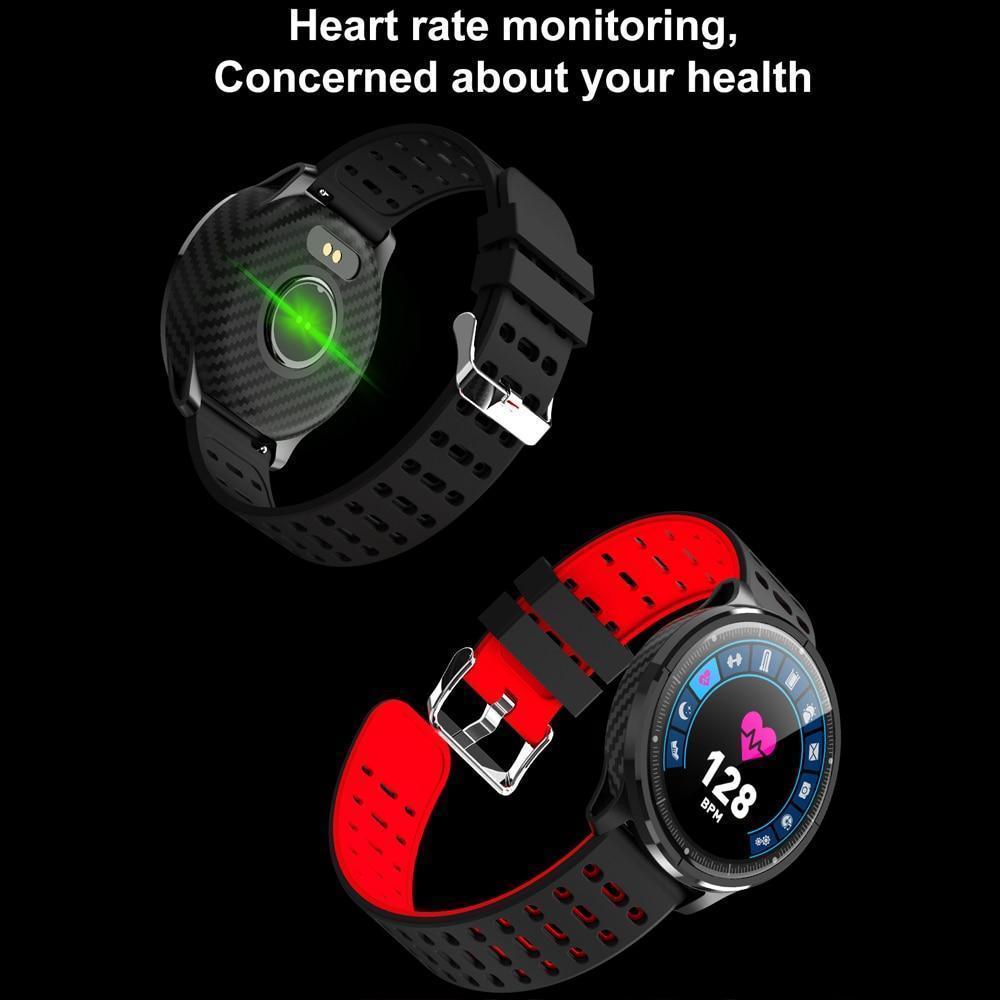 New IP68 Waterproof Smart Watch Heart Rate Blood Pressure Monitor Sport Activity Sleep Tracker For iPhone Android - RAPBLUE