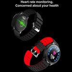 New IP68 Waterproof Smart Watch Heart Rate Blood Pressure Monitor Sport Activity Sleep Tracker For iPhone Android - RAPBLUE