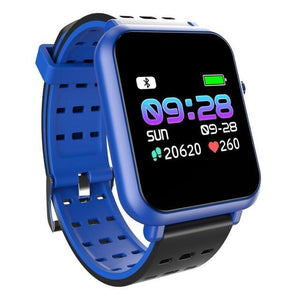 Heart Rate Monitor Smart Watch Waterproof Bluetooth Touch Screen Smart Watch - RAPBLUE