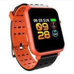 Heart Rate Monitor Smart Watch Waterproof Bluetooth Touch Screen Smart Watch - RAPBLUE