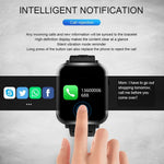 Heart Rate Monitor Smart Watch Waterproof Bluetooth Touch Screen Smart Watch - RAPBLUE