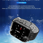 Heart Rate Monitor Smart Watch Waterproof Bluetooth Touch Screen Smart Watch - RAPBLUE