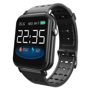 New IP67 Waterproof Slim Smart Watch Heart Rate Blood Pressure Oxygen Monitor Fitness Tracker For iOS Android - RAPBLUE