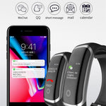 Dynamic Fitness Tracker Smart Watch Heart Rate & Blood Pressure monitor Smart Bracelet For iPhone Android - RAPBLUE