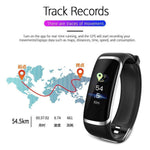 Dynamic Fitness Tracker Smart Watch Heart Rate & Blood Pressure monitor Smart Bracelet For iPhone Android - RAPBLUE