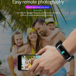 Dynamic Fitness Tracker Smart Watch Heart Rate & Blood Pressure monitor Smart Bracelet For iPhone Android - RAPBLUE