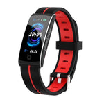 New Fitness Bracelet IP68 Waterproof Heart Rate Blood Pressure Monitoring Fitness Tracker Watch For Android iOS - RAPBLUE