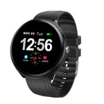 New Splash-Proof Toughened glass Smart Band Fashion Fitness Tracker Blood Oxygen Smartwatch For Men Women - RAPBLUE