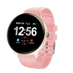 New Splash-Proof Toughened glass Smart Band Fashion Fitness Tracker Blood Oxygen Smartwatch For Men Women - RAPBLUE