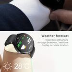 New Splash-Proof Toughened glass Smart Band Fashion Fitness Tracker Blood Oxygen Smartwatch For Men Women - RAPBLUE