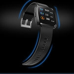 New IP67 Waterproof Fitness Tracker Heart Rate Monitor Blood Pressure Smartwatch Bracelet For iPhone Android - RAPBLUE