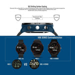 New Rugged Outdoor Smartwatch 50M Waterproof 33-month Standby Time 24H All-Weather Monitoring Smart Watch For iPhone Android - RAPBLUE