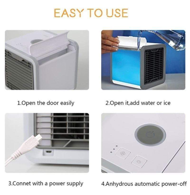 Portable Air Conditioner - Mobile Air Conditioner - USB Mini Portable Air Conditioner - RAPBLUE