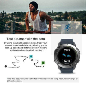 Tactical Smartwatch - Compatible With IOS & ANDROID - RAPBLUE