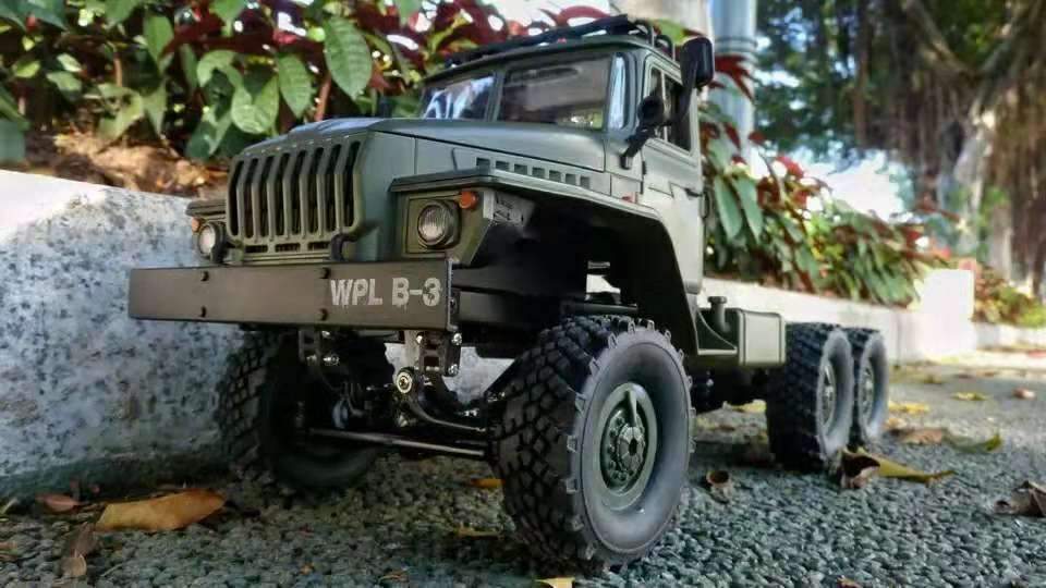 6WD RC Car Military Truck Rock Crawler - RAPBLUE