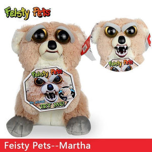 Feisty Funny Expression Pets Plush Toy - RAPBLUE