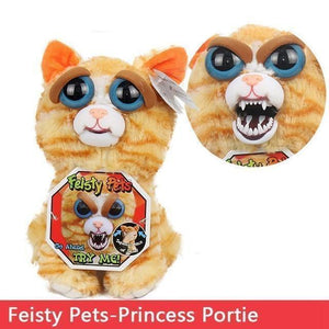 Feisty Funny Expression Pets Plush Toy - RAPBLUE