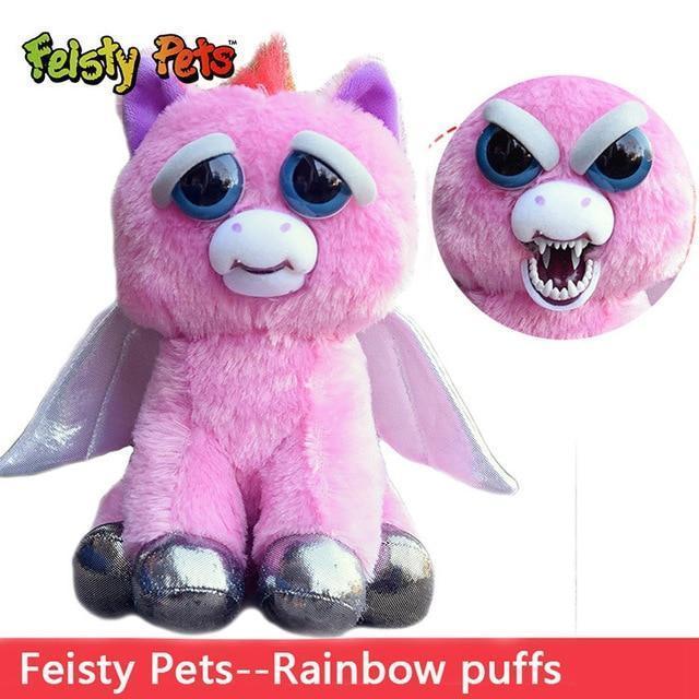 Feisty Funny Expression Pets Plush Toy - RAPBLUE