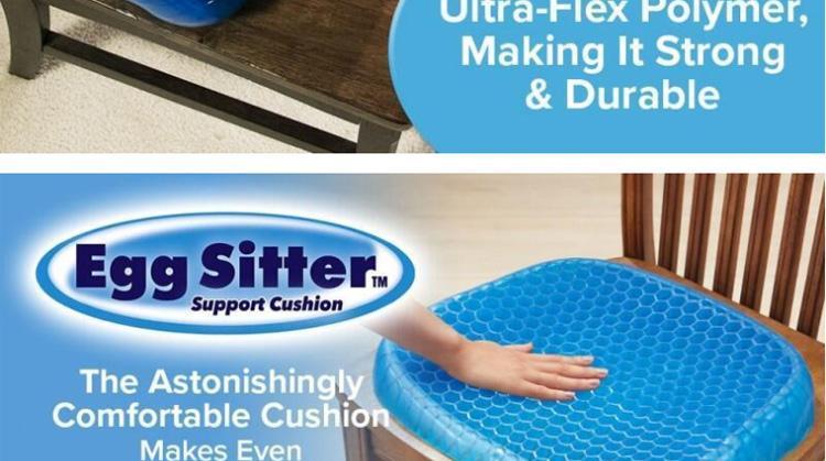 Egg Sitter Seat Cushion - Incredibly Flexible Seat Cushions - RAPBLUE