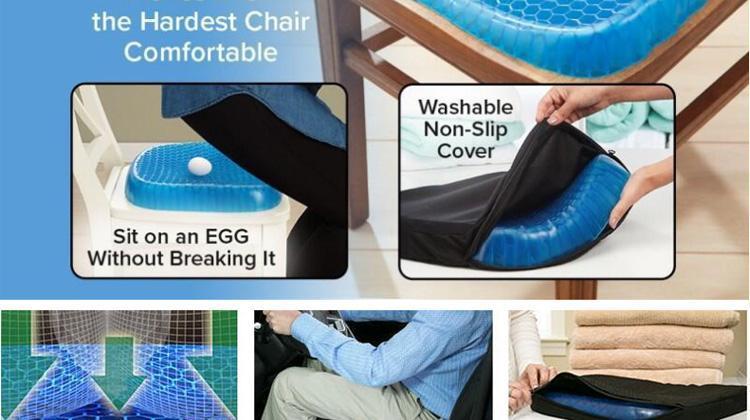 Egg Sitter Seat Cushion - Incredibly Flexible Seat Cushions - RAPBLUE