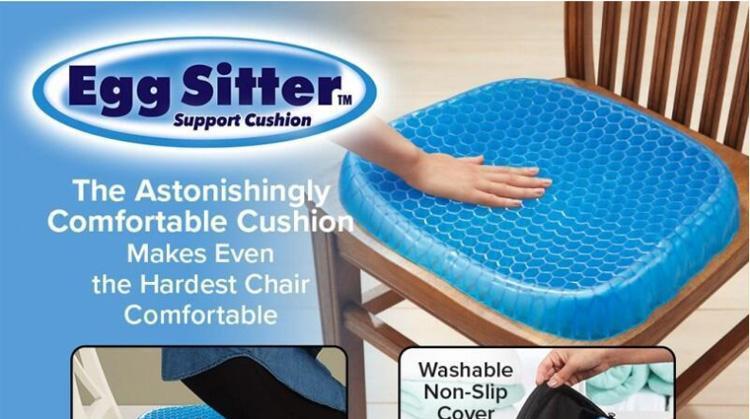 Egg Sitter Seat Cushion - Incredibly Flexible Seat Cushions - RAPBLUE