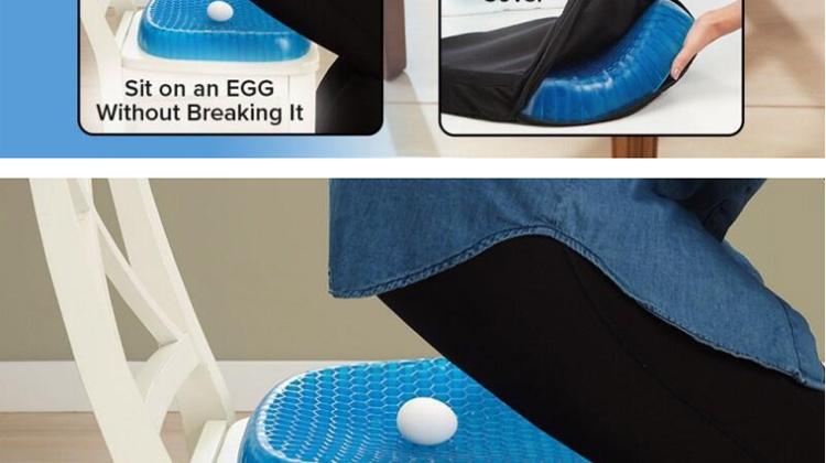 Egg Sitter Seat Cushion - Incredibly Flexible Seat Cushions - RAPBLUE