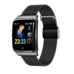 Curved Screen Waterproof Smart Watch With Heart Rate Monitoring And Blood Pressure - RAPBLUE