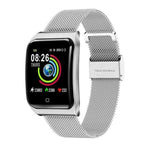 Curved Screen Waterproof Smart Watch With Heart Rate Monitoring And Blood Pressure - RAPBLUE