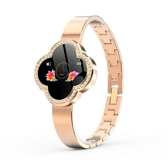 Ladies Galaxy Waterproof Heart Rate Smart Watch Bracelet - RAPBLUE