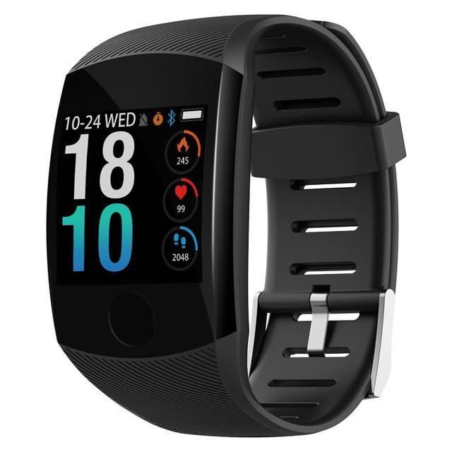 Touchscreen Smart Wristband Heart Rate Blood Pressure Pedometer Waterproof Fitness Tracker For Android iPhone - RAPBLUE