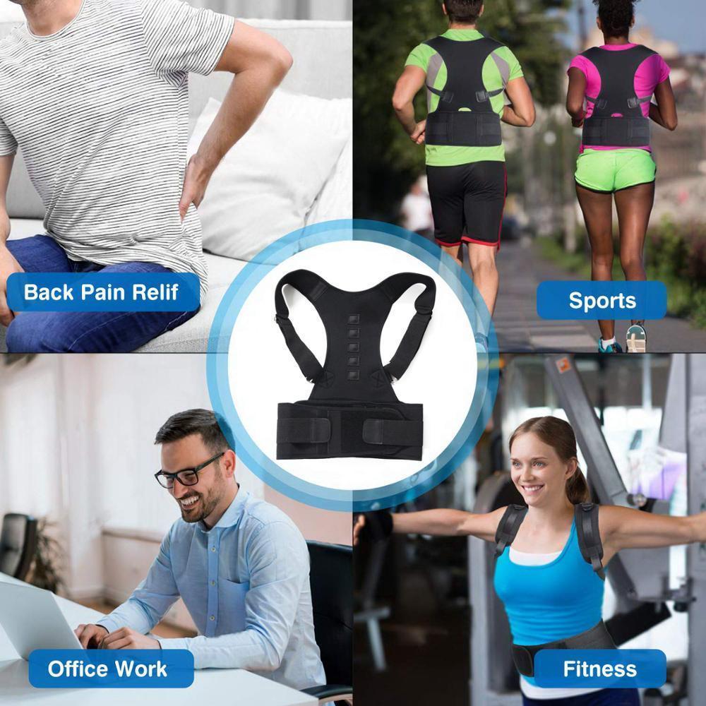 Magnetic Therapy Back Posture Corrector - RAPBLUE