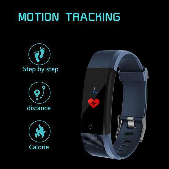 Blood Pressure Smart Watch and Heart Rate Monitor - RAPBLUE