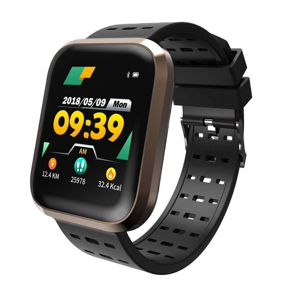 New Multi-Sport Heart Rate Blood Pressure Blood Oxygen Monitor Fitness Sport Smartwatch For Men Women - RAPBLUE