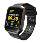 New Multi-Sport Heart Rate Blood Pressure Blood Oxygen Monitor Fitness Sport Smartwatch For Men Women - RAPBLUE