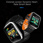New Multi-Sport Heart Rate Blood Pressure Blood Oxygen Monitor Fitness Sport Smartwatch For Men Women - RAPBLUE