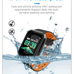 New Multi-Sport Heart Rate Blood Pressure Blood Oxygen Monitor Fitness Sport Smartwatch For Men Women - RAPBLUE