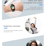 New Multi-Sport Heart Rate Blood Pressure Blood Oxygen Monitor Fitness Sport Smartwatch For Men Women - RAPBLUE