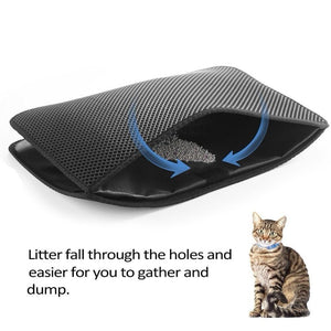 New Double Layer Larger Size Cat Litter Mat - RAPBLUE